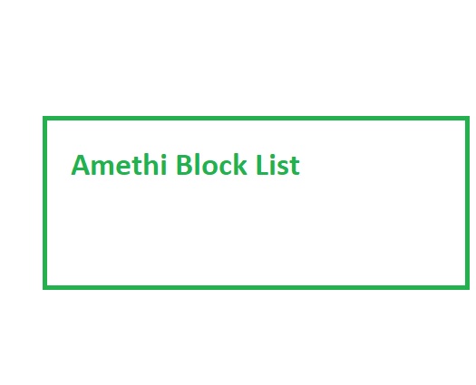 Amethi Block List